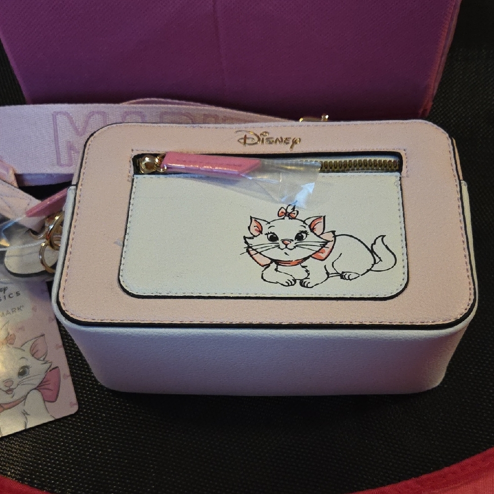 Disney Pink and White Crossbody Bag